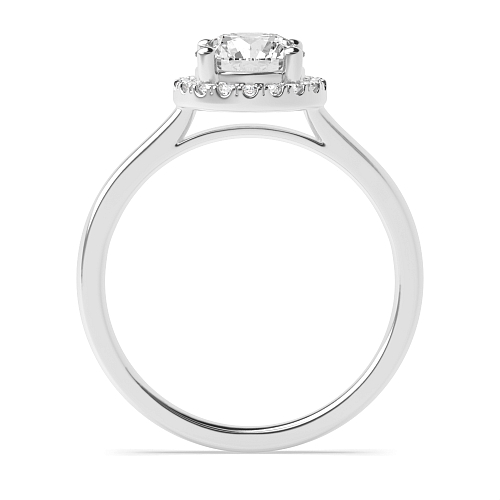 Round Classic low set Engagement Rings