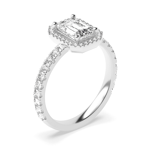 Emerald Low Engagement Rings