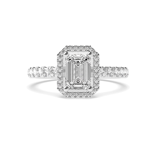 Emerald Low Engagement Rings