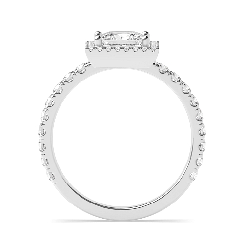 Princess Low Engagement Rings