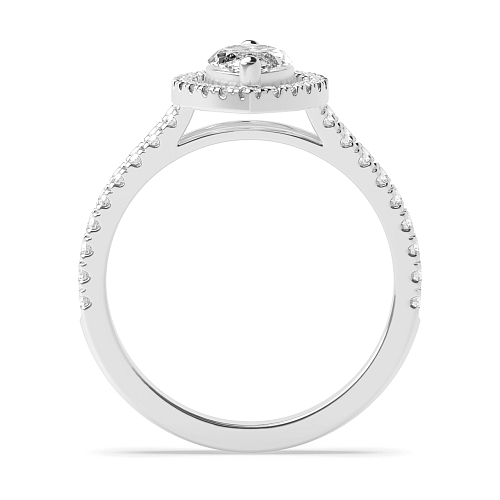 Marquise Two row Engagement Rings