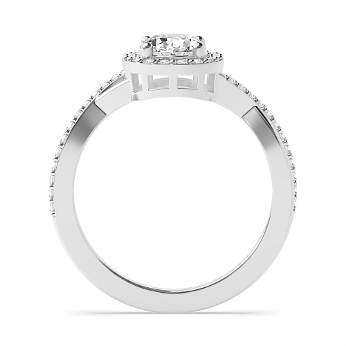 Oval Intervene shoulder Unusual Engagement Rings