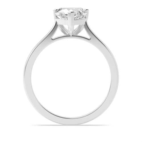 Prong Heart Classic basket set Engagement Rings