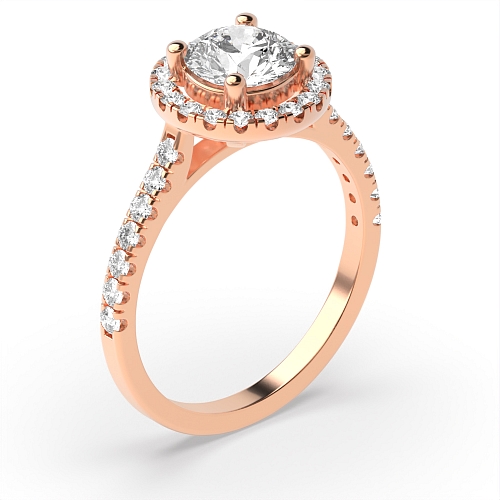 Rose Gold Classic U gallery Engagement Rings