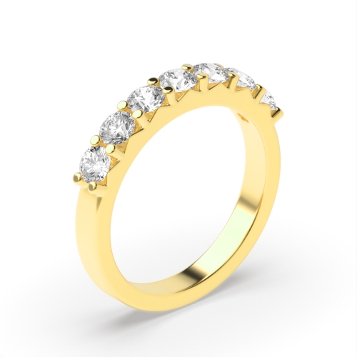 Purchase Prong Setting Seven Stone Diamond Ring - Abelini