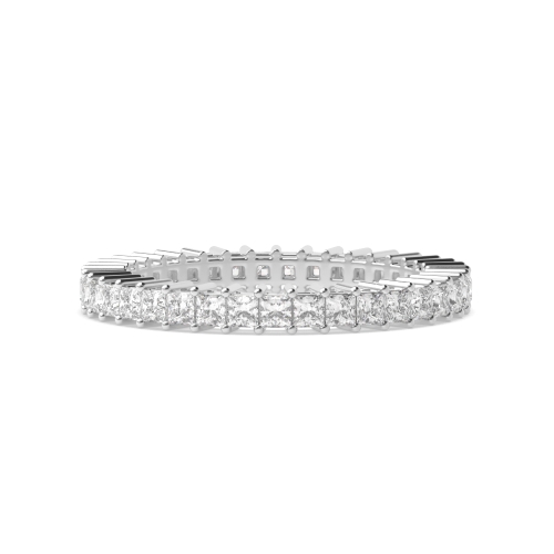 4 Prong Princess setting Full Eternity Diamond Ring