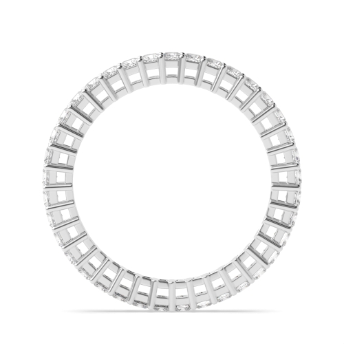 4 Prong Princess setting Full Eternity Diamond Ring