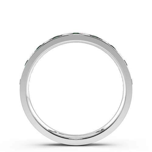 Channel Setting Round And diamond Lab Grown Eternity Diamond Rings
