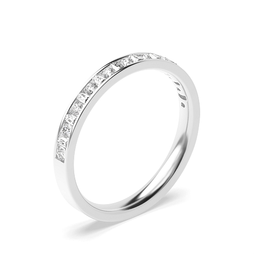 Channel Setting Round/Baguette and Diamond Rings