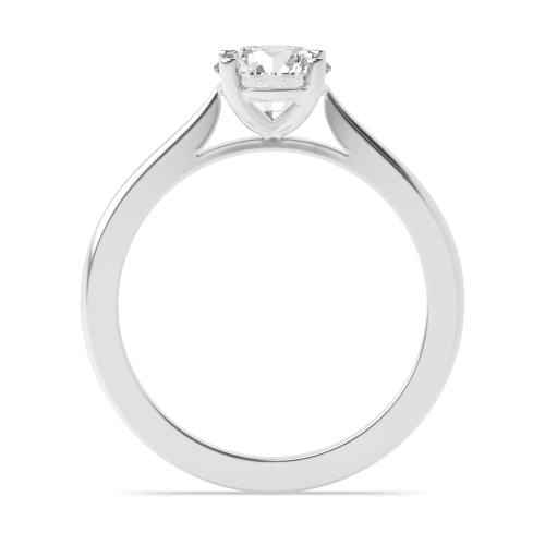 4 Prong Round D claws Moissanite Engagement Rings
