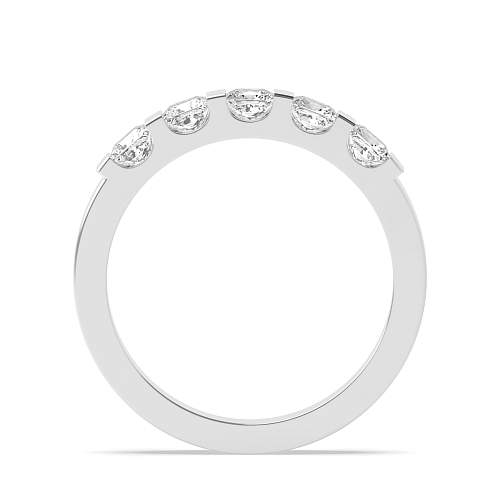 Tension Setting Princess Bar Diamond Rings