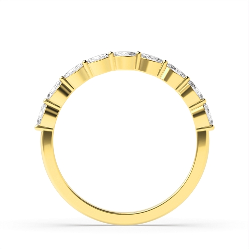 3 Prong Marquise Yellow Gold Dainty Diamond Rings