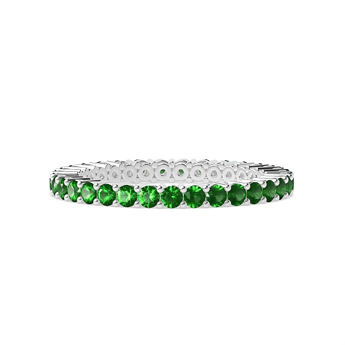 4 Prong Round and Emerald Diamond Rings