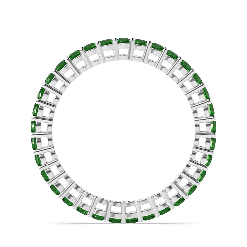 4 Prong Round and Emerald Diamond Rings
