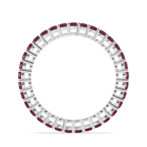 4 Prong Round and Ruby Diamond Rings