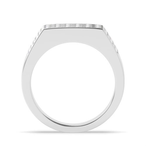 Channel Setting Round Zenith Half Eternity Engagement Ring