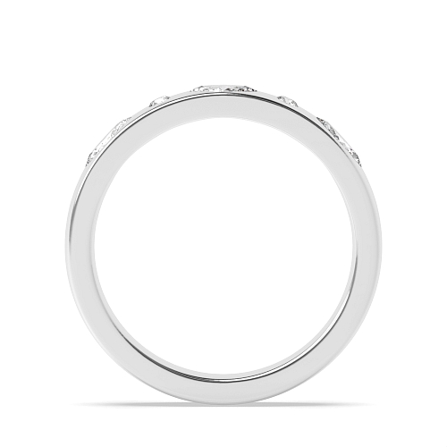 Flush Setting Marquise/Round Ciphervault Diamond Rings