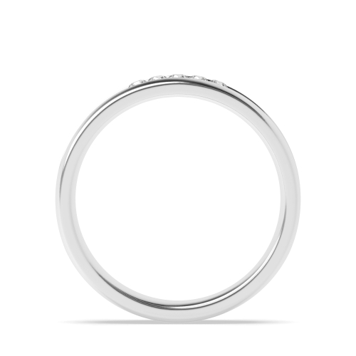 Channel Setting Round Celestial dance Diamond Rings