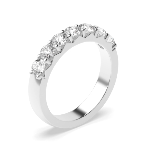 prong setting round diamond 5 stone ring