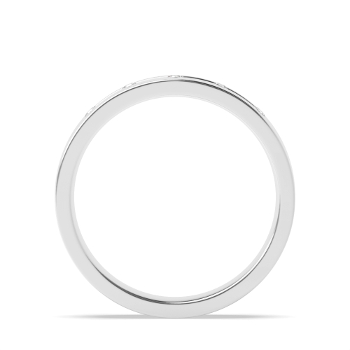 Channel Setting Round Twilight radiance Diamond Rings