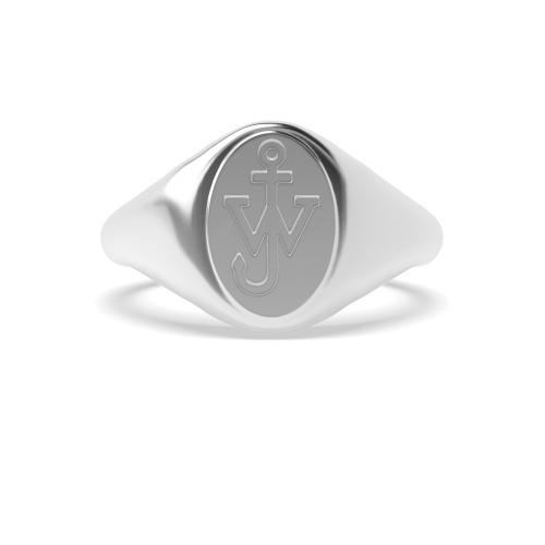 personalized signet Men's Plain Engagement Ring