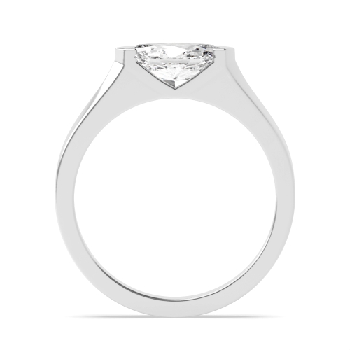 4 Prong Marquise Solitaire Engagement Ring