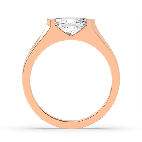 4 Prong Marquise Rose Gold Chic Engagement Rings
