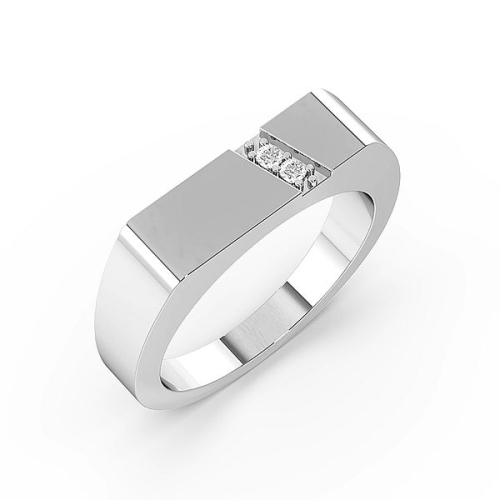Pave Setting Round Cluster Wedding Rings & Bands