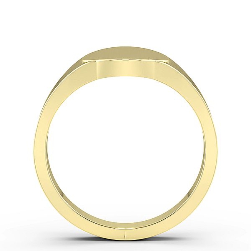 Yellow Gold Oval signet ring Wedding Rings & Bands