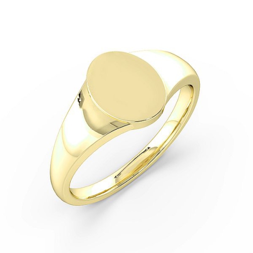 Yellow Gold Unisex signet Wedding Rings & Bands