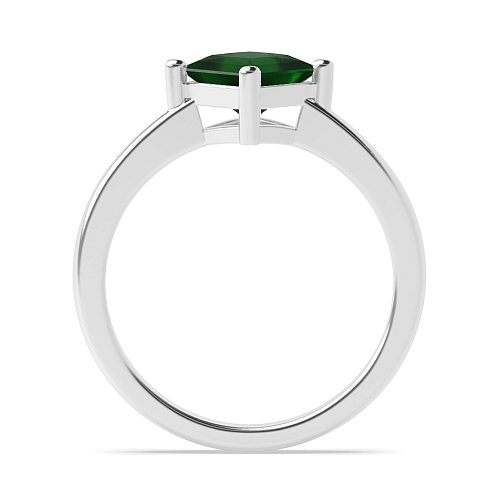 Princess N-w-e-s Emerald Engagement Rings