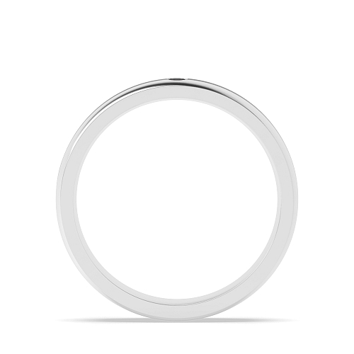 Channel Setting Black Diamond Wedding Rings & Bands