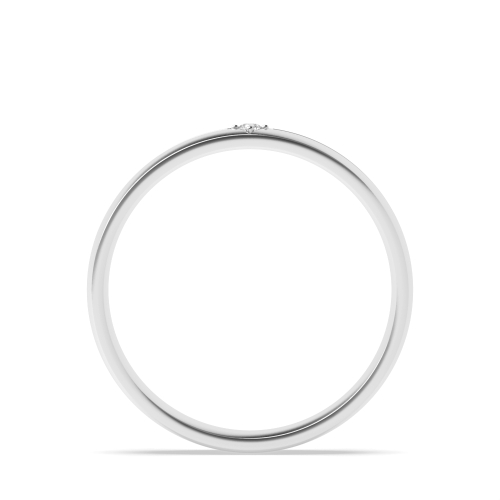 Flush Setting Round star Eternity Diamond Ring