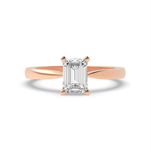 4 Prong Rose Gold Dreamy Engagement Rings