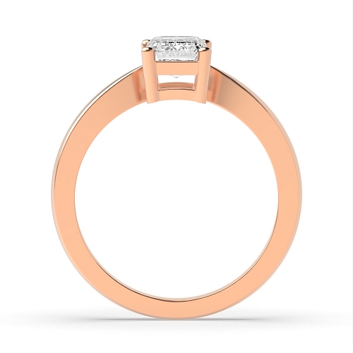 4 Prong Rose Gold Dreamy Engagement Rings