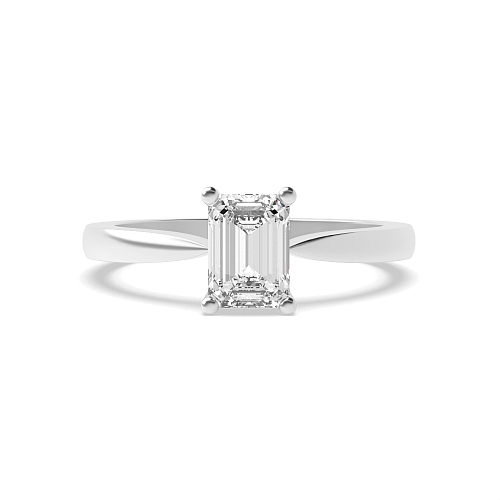 4 Prong Dreamy Naturally Mined Diamond Engagement Rings