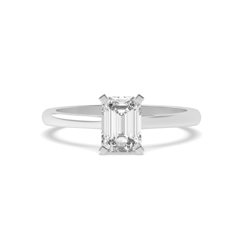 4 Prong Emerald Royalty Naturally Mined Diamond Engagement Rings