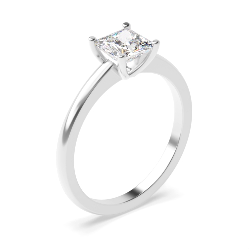 4 Prong Princess Open setting Engagement Rings