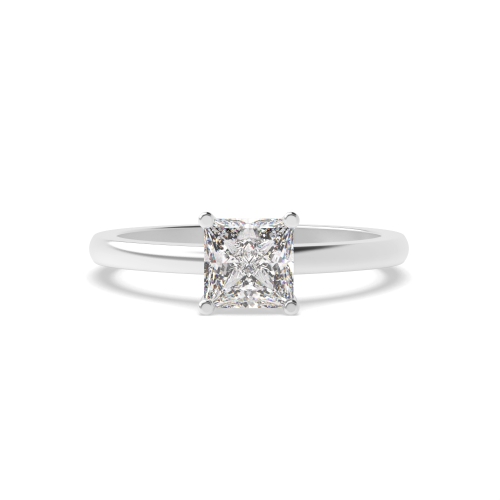 4 Prong Princess Open setting Engagement Rings