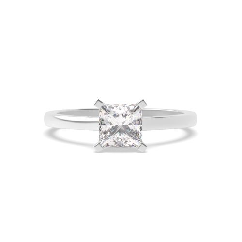 4 Prong Princess High set Lab Grown Diamond Engagement Rings