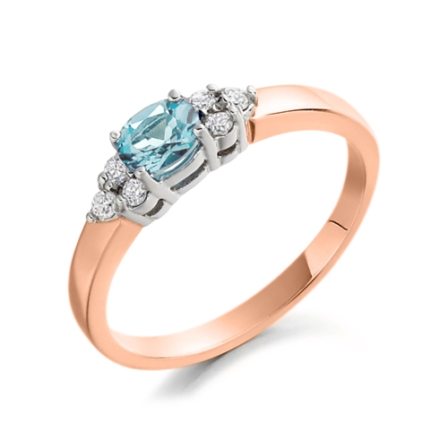 4 Prong Oval Rose Gold Supreme Lab Grown Diamond Rings