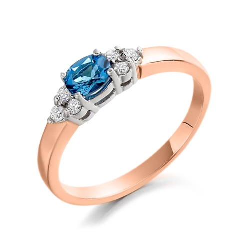 4 Prong Oval Rose Gold Supreme Lab Grown Diamond Rings