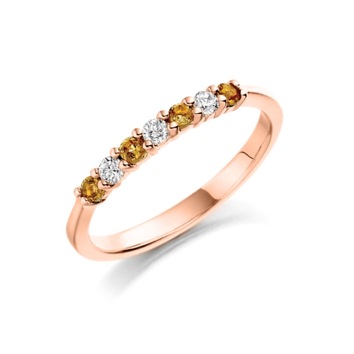 4 Prong Round Rose Gold Curated Lab Grown Diamond Rings