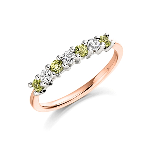 4 Prong Round Rose Gold Celeste Lab Grown Diamond Rings