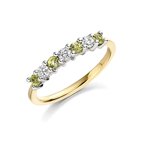 4 Prong Round Yellow Gold Celeste Lab Grown Diamond Rings