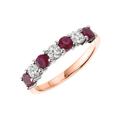 4 Prong Round Rose Gold Celeste Lab Grown Diamond Rings