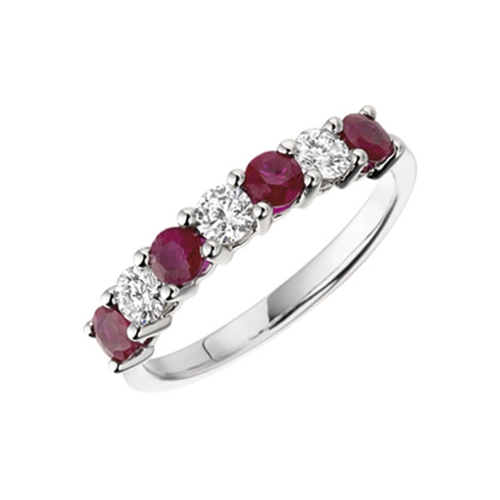 4 Prong Round Celeste Lab Grown Gemstone Diamond Rings