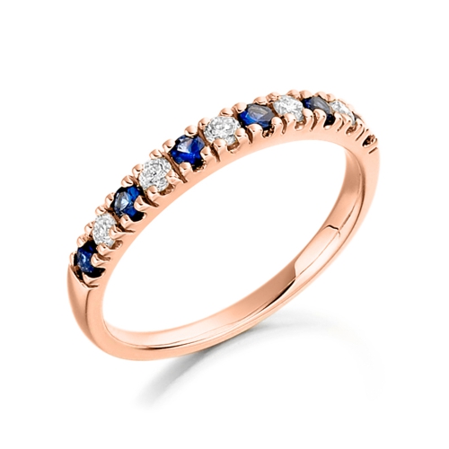 4 Prong Round Rose Gold Oceanic Odyssey Lab Grown Diamond Rings