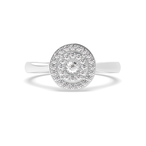 4 Prong Round Everlasting Engagement Rings