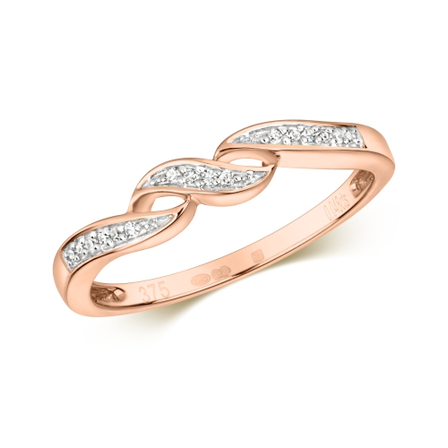 Purchase Pave Setting Round Diamond Fancy Ring - Abelini